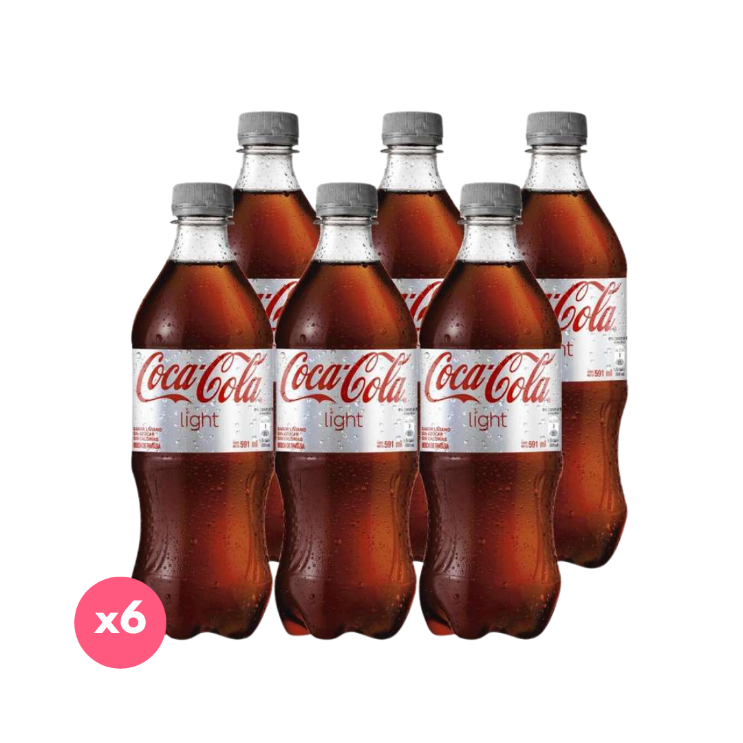 Pack 6x Bebida Coca Cola Light 1500 ml