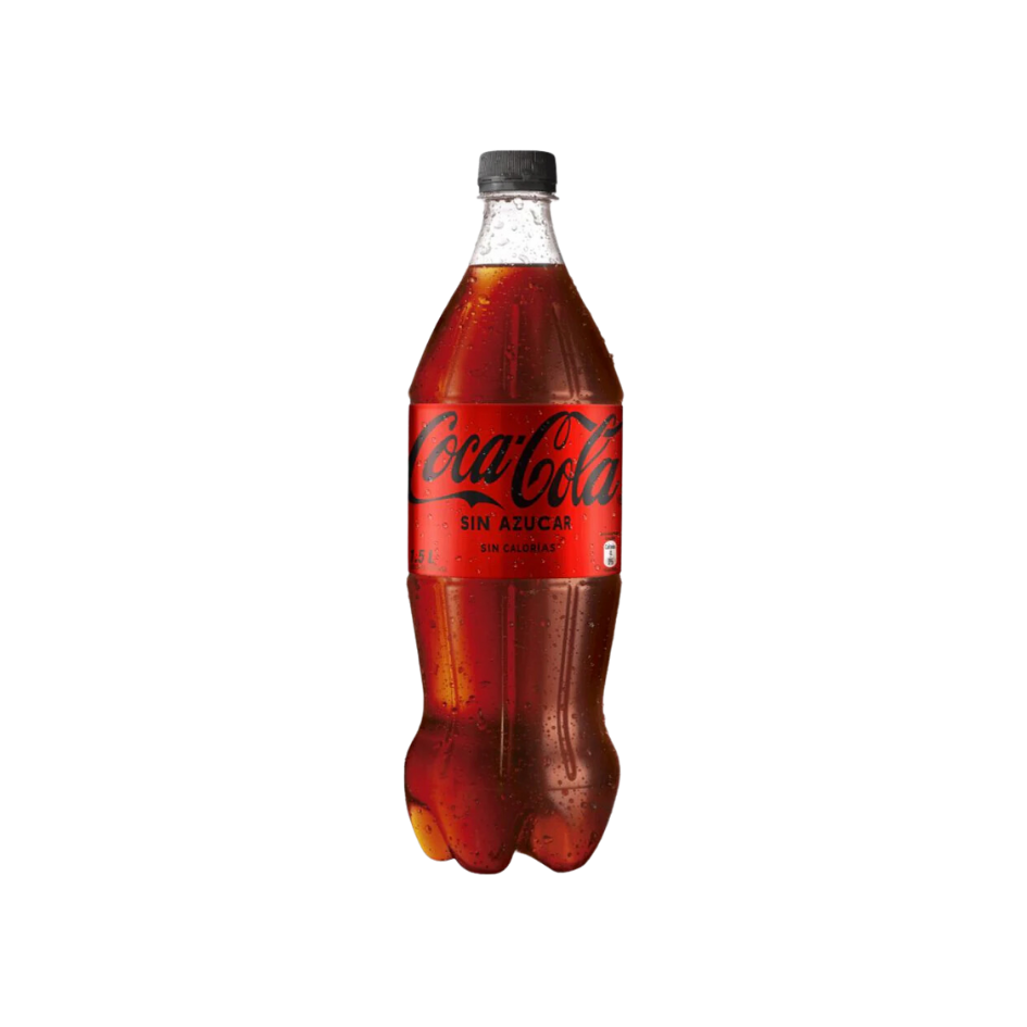 Bebida Coca Cola zero 1500 ml
