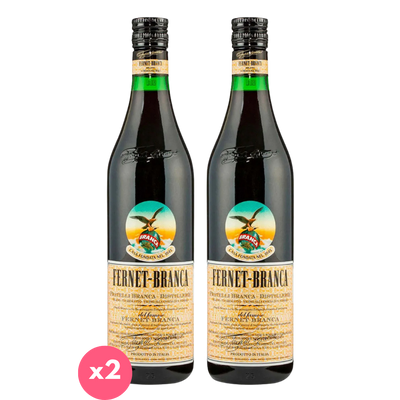 Pack PACK BRANCA N°1: 2x Licor Fernet Branca 750cc  ml