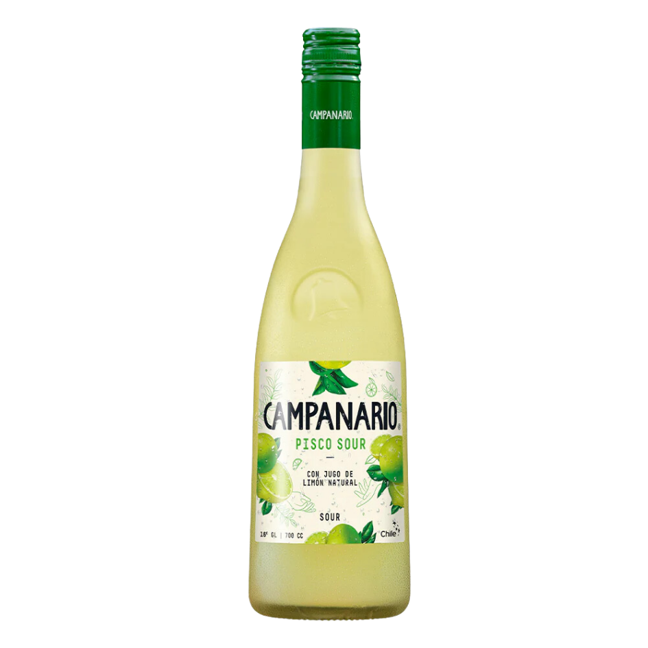 Pisco Cóctel Campanario Sour Limón 15º 750 ml