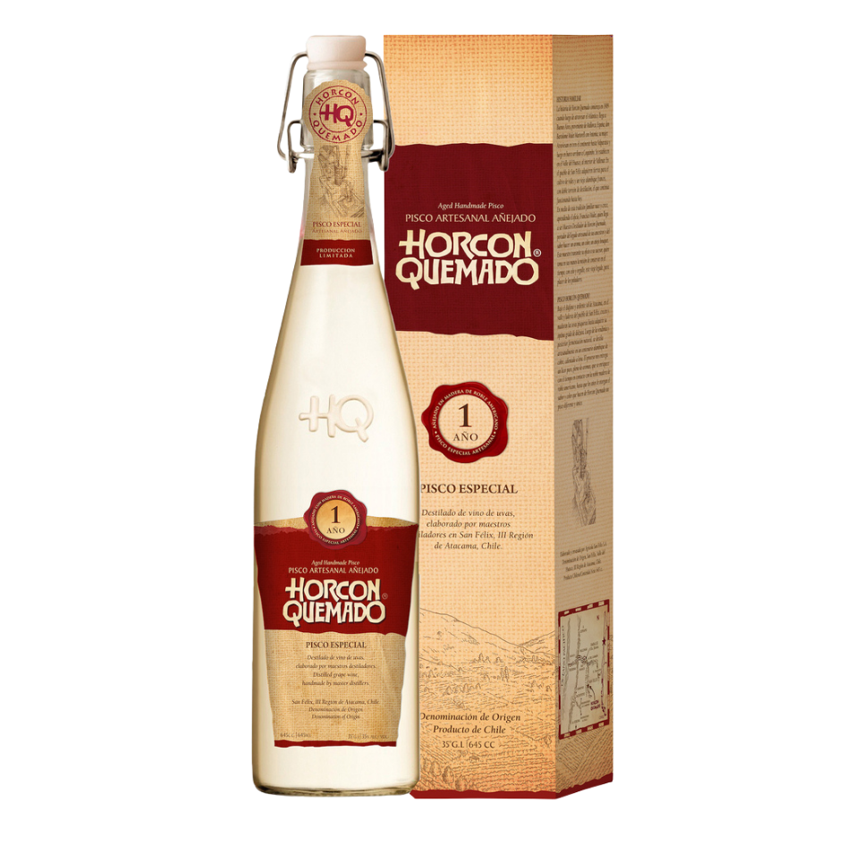 Pisco Horcon Quemado 1 Año 35º 750 ml