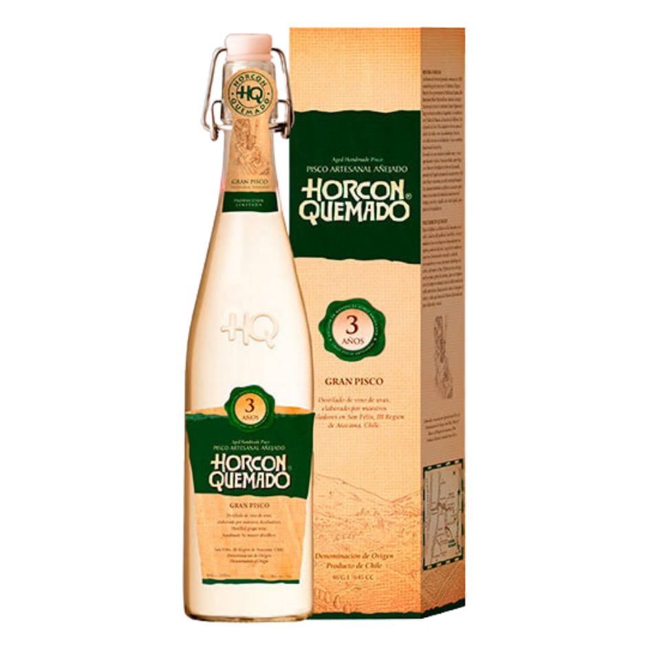Pisco Horcon Quemado 3 Años 46° 750 ml