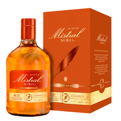 Pisco Mistral Nobel 40º 750 ml