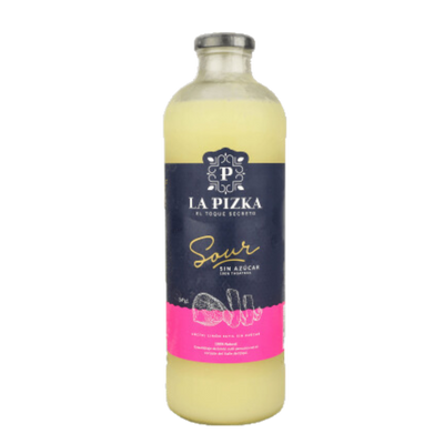 Pisco Sour Limón Sutil Sin Azúcar La Pizka 1000 ml