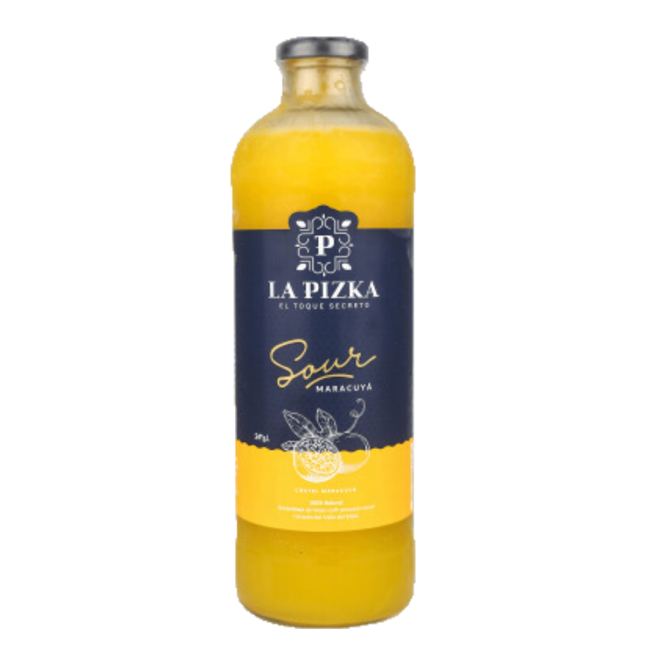 Pisco Sour Maracuyá La Pizka 1000 ml