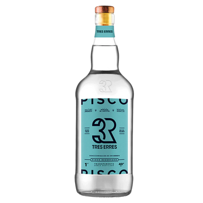 Pisco Tres Erres Transparente 40° 1000 ml